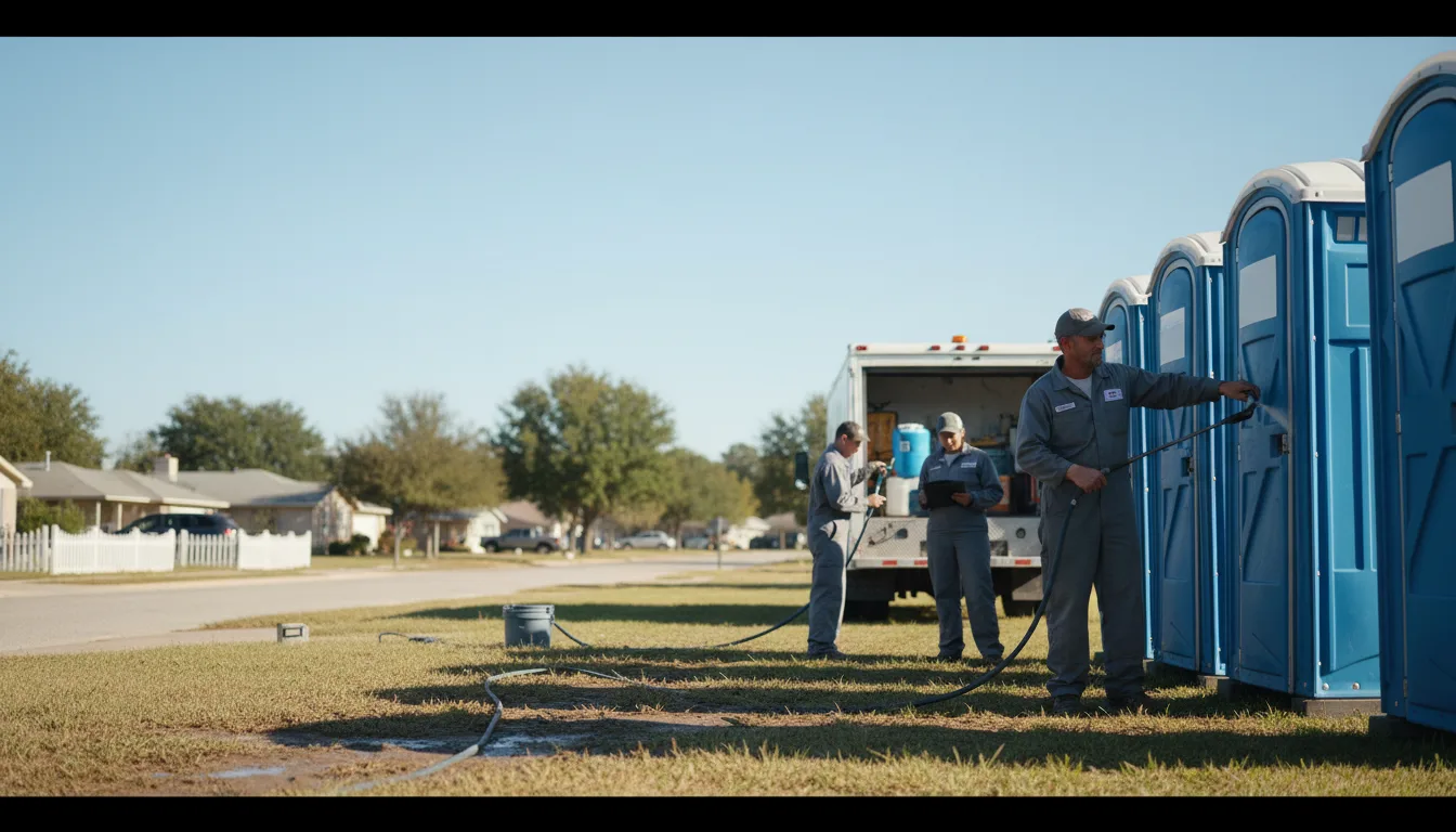Long-Term Portable Toilet Rental in Trinity, AL near me